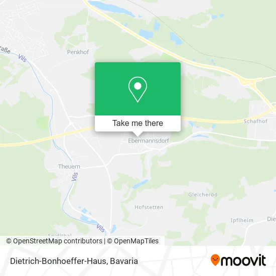 Dietrich-Bonhoeffer-Haus map