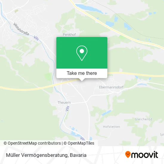 Карта Müller Vermögensberatung