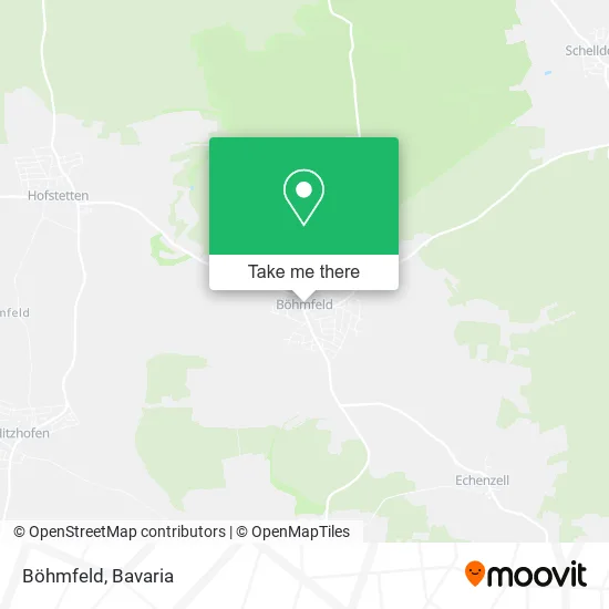 Карта Böhmfeld