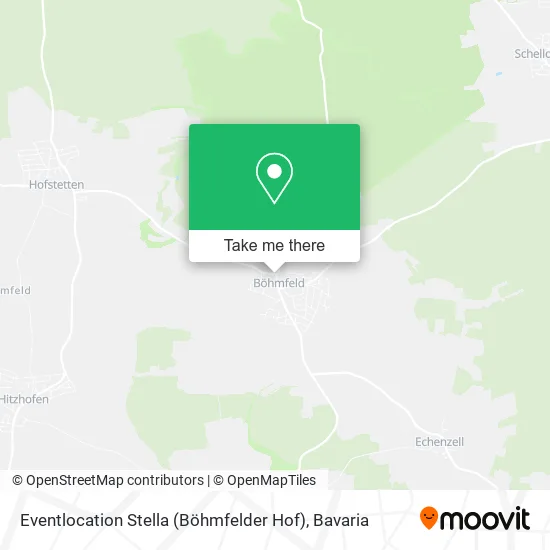 Карта Eventlocation Stella (Böhmfelder Hof)