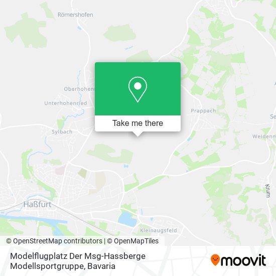 Modelflugplatz Der Msg-Hassberge Modellsportgruppe map
