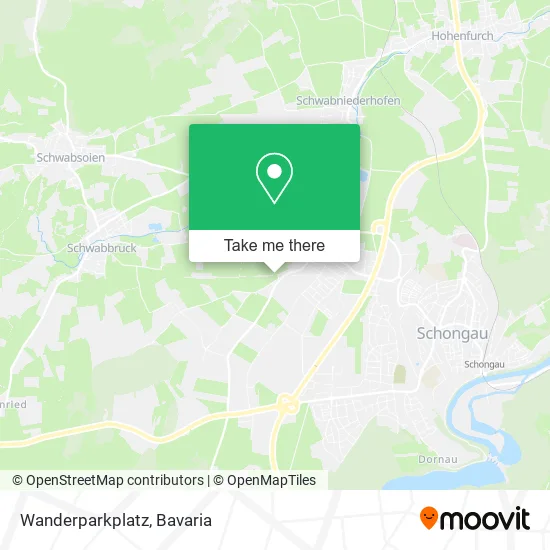 Карта Wanderparkplatz