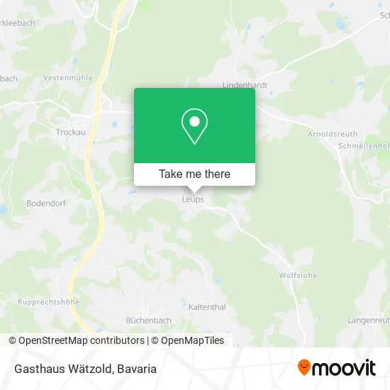 Карта Gasthaus Wätzold