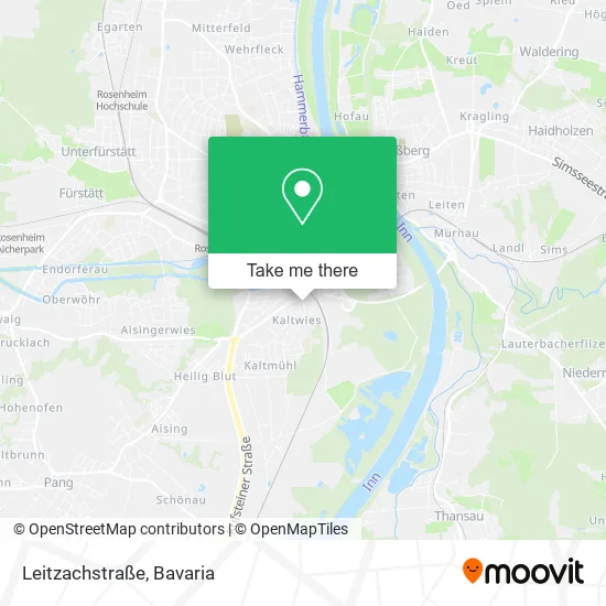 Карта Leitzachstraße
