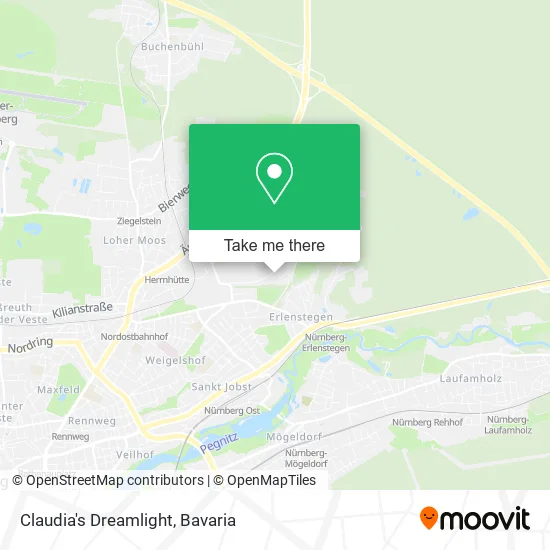 Карта Claudia's Dreamlight