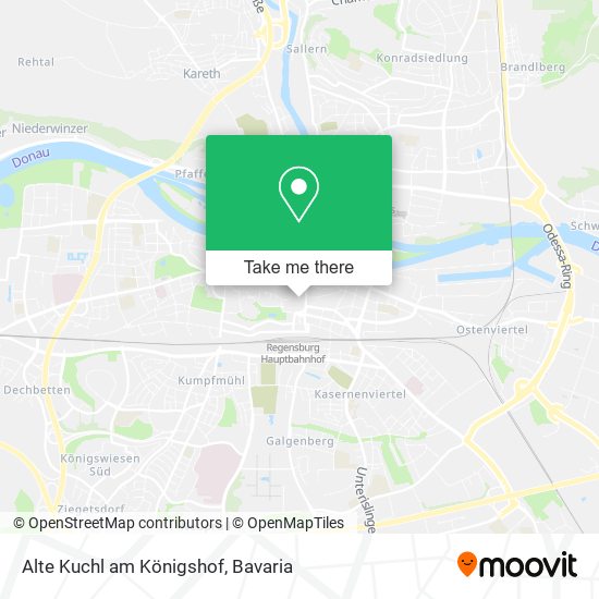 Alte Kuchl am Königshof map