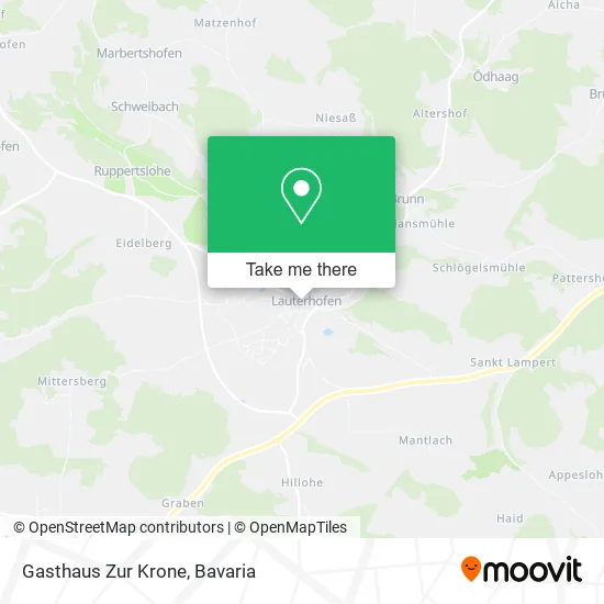 Карта Gasthaus Zur Krone