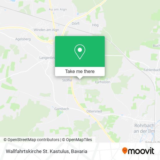 Wallfahrtskirche St. Kastulus map