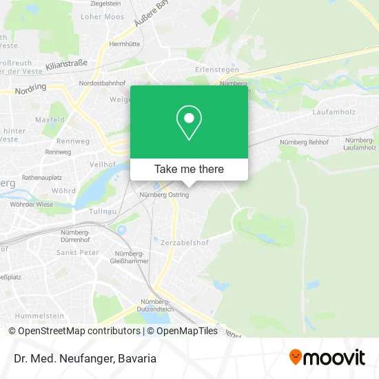 Карта Dr. Med. Neufanger