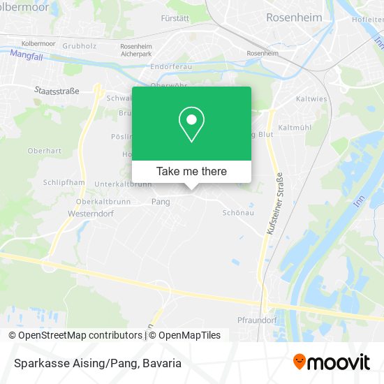 Sparkasse Aising/Pang map