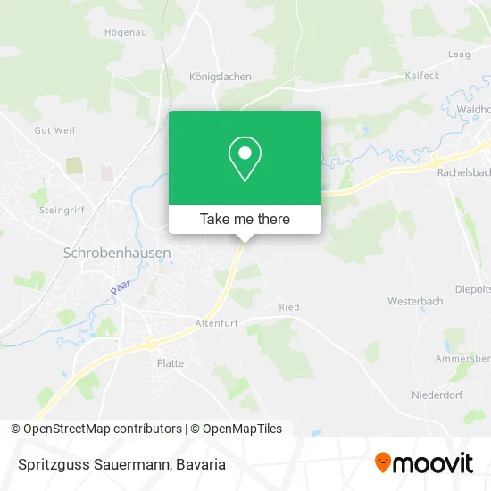 Карта Spritzguss Sauermann