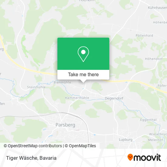 Карта Tiger Wäsche