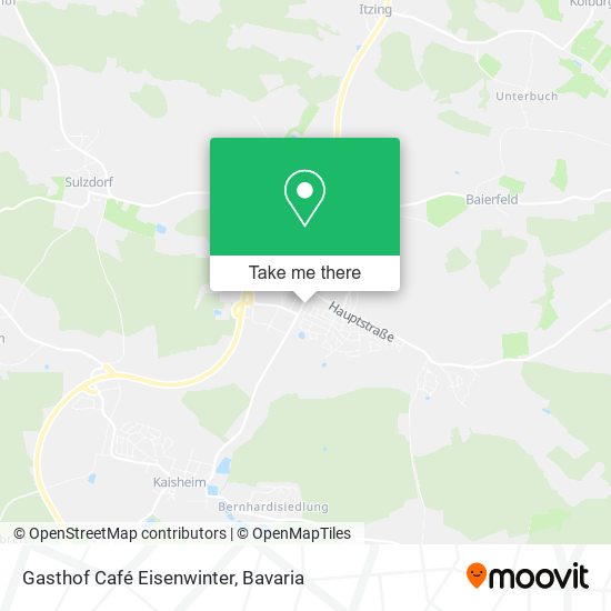 Gasthof Café Eisenwinter map