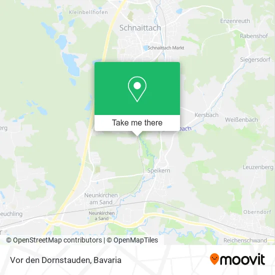 Карта Vor den Dornstauden