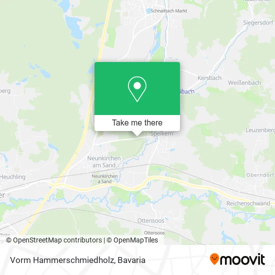 Карта Vorm Hammerschmiedholz