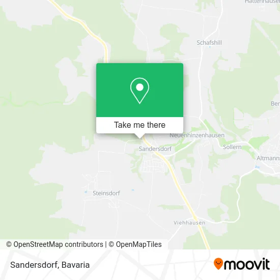 Карта Sandersdorf