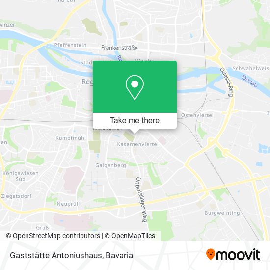 Gaststätte Antoniushaus map
