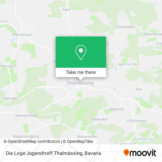 Die Loge Jugendtreff Thalmässing map