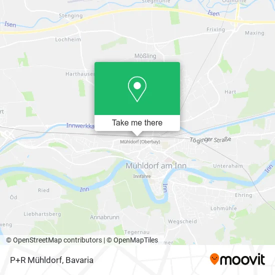 Карта P+R Mühldorf