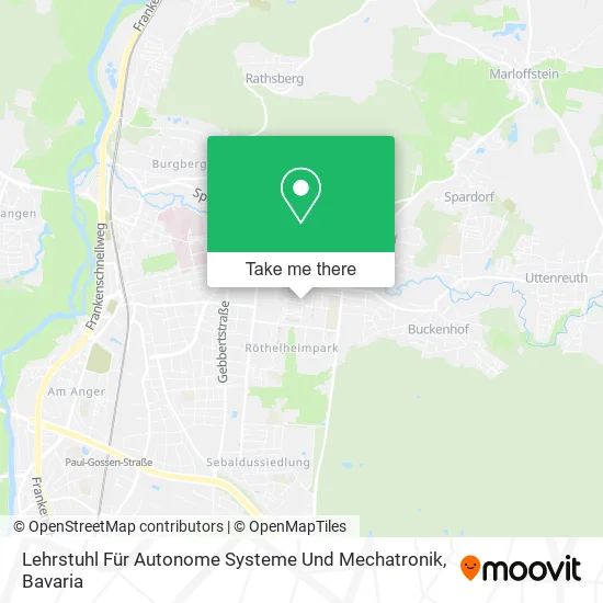 Карта Lehrstuhl Für Autonome Systeme Und Mechatronik