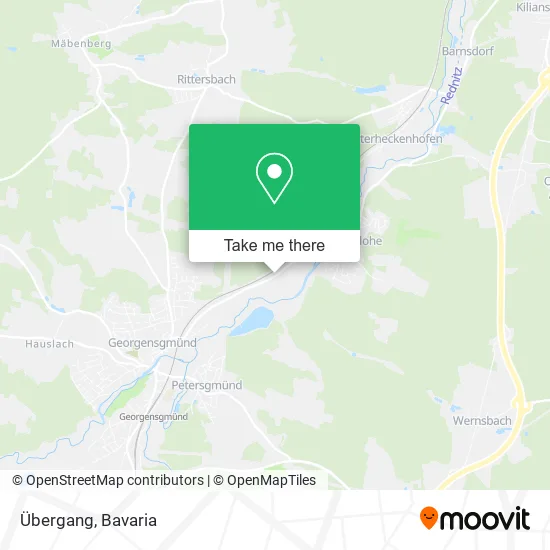 Карта Übergang