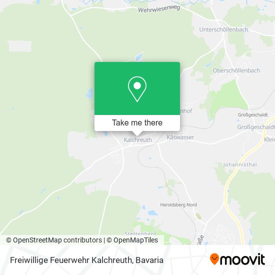 Freiwillige Feuerwehr Kalchreuth map