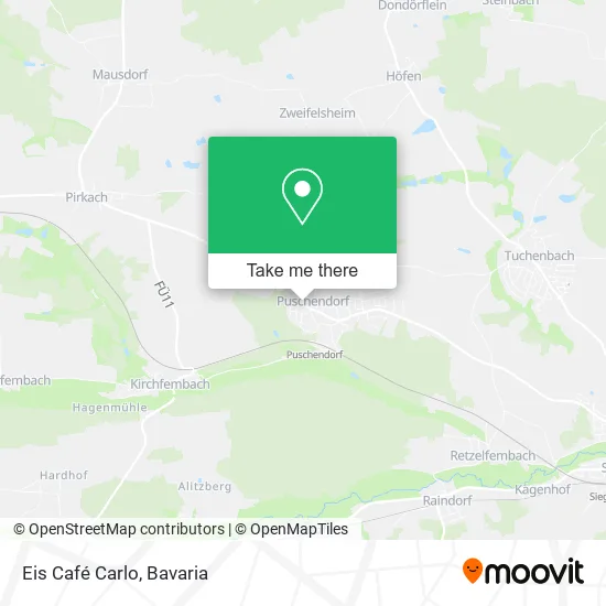 Карта Eis Café Carlo