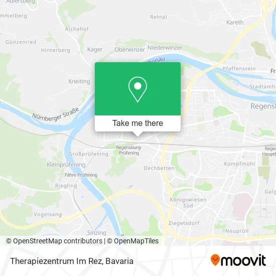 Карта Therapiezentrum Im Rez