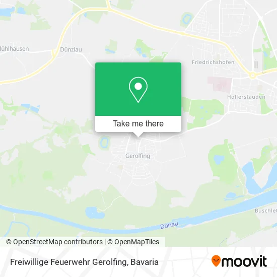 Карта Freiwillige Feuerwehr Gerolfing