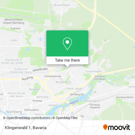 Карта Klingenwald 1