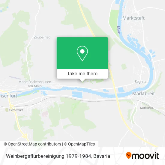 Карта Weinbergsflurbereinigung 1979-1984