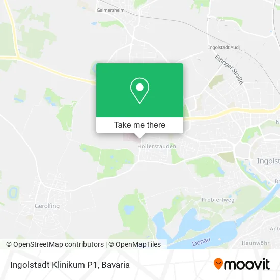 Карта Ingolstadt Klinikum P1