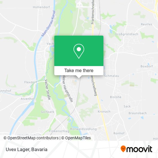 Uvex Lager map