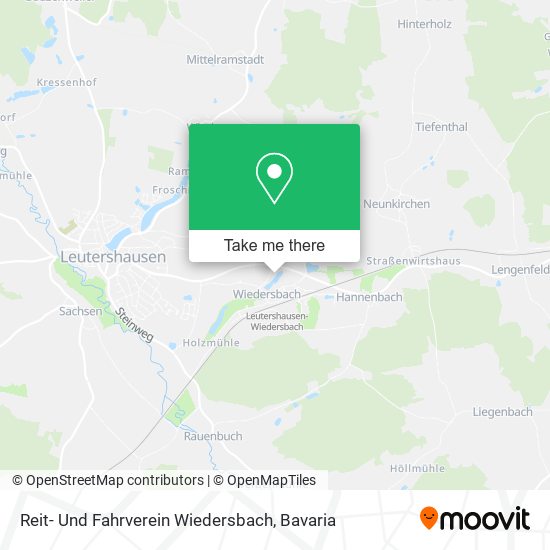 Reit- Und Fahrverein Wiedersbach map