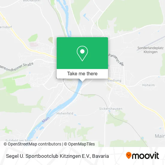 Карта Segel U. Sportbootclub Kitzingen E.V.