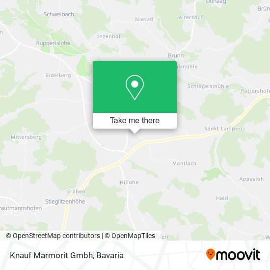 Knauf Marmorit Gmbh map