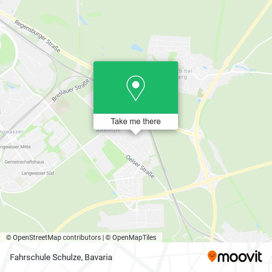 Fahrschule Schulze map