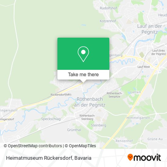 Heimatmuseum Rückersdorf map