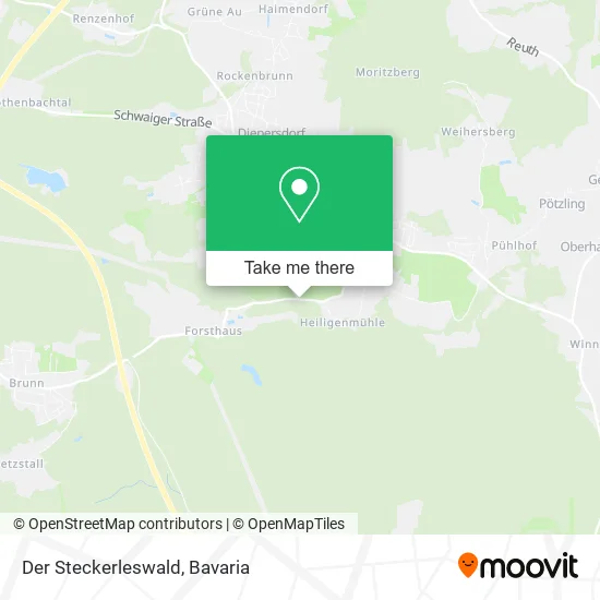 Карта Der Steckerleswald