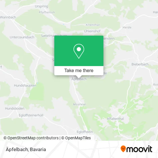 Карта Äpfelbach
