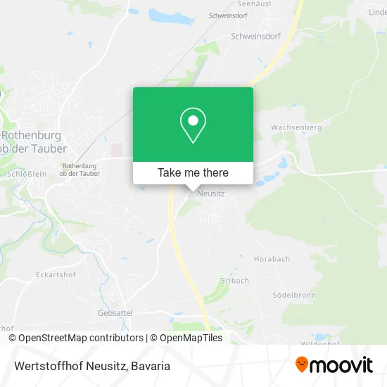 Wertstoffhof Neusitz map