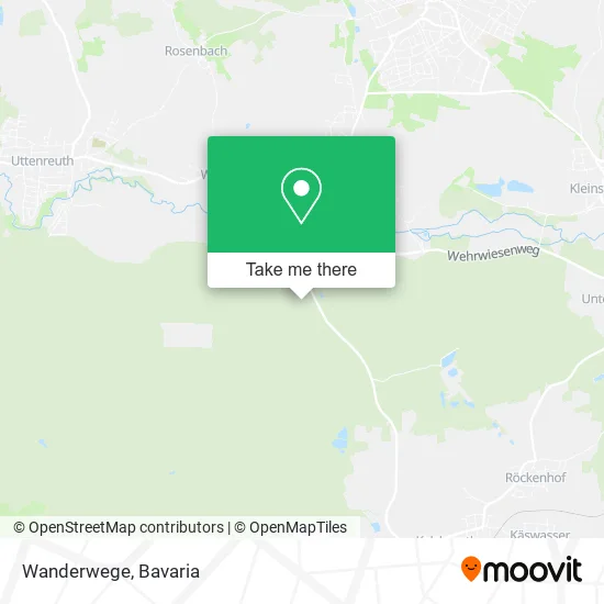 Карта Wanderwege