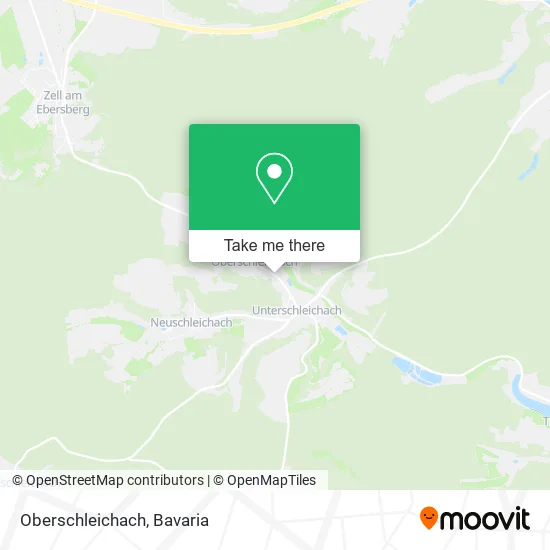 Карта Oberschleichach