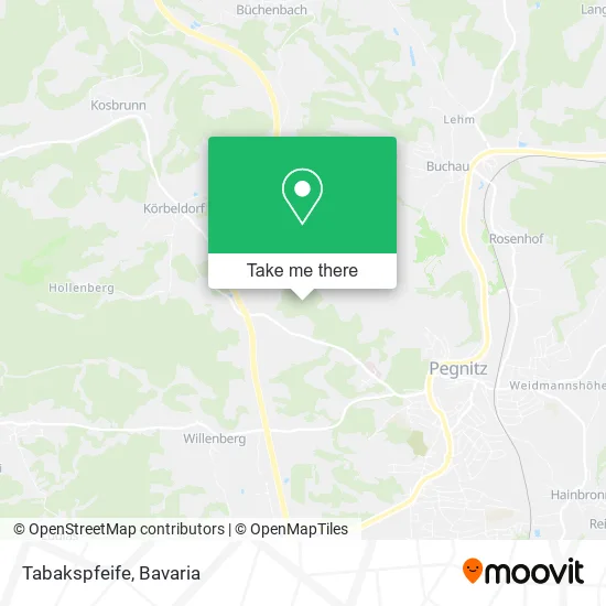 Карта Tabakspfeife