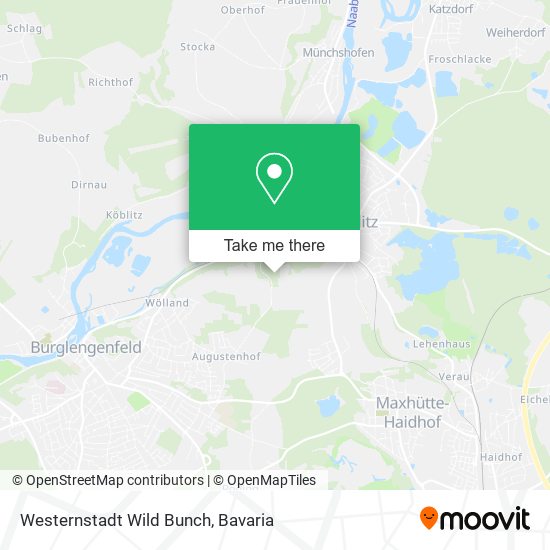 Westernstadt Wild Bunch map