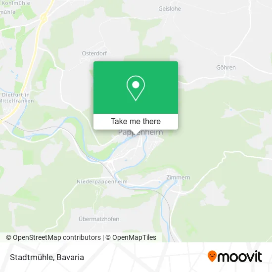Карта Stadtmühle