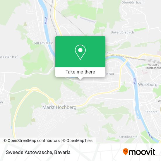 Sweeds Autowäsche map