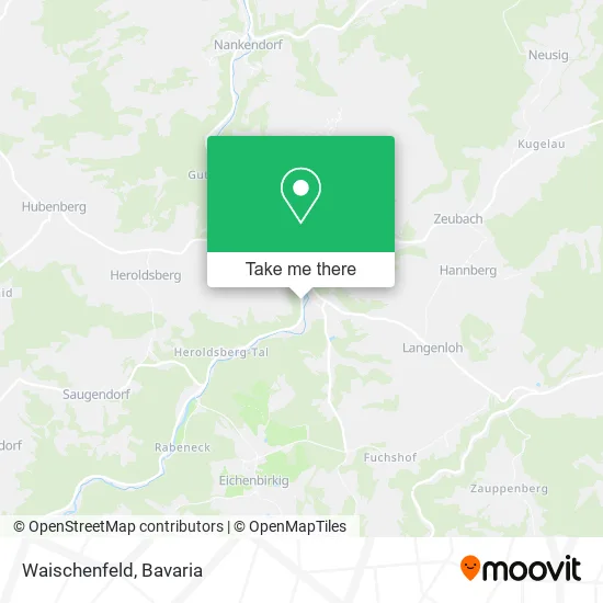 Карта Waischenfeld