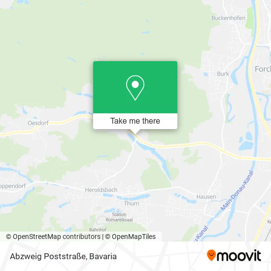 Карта Abzweig Poststraße