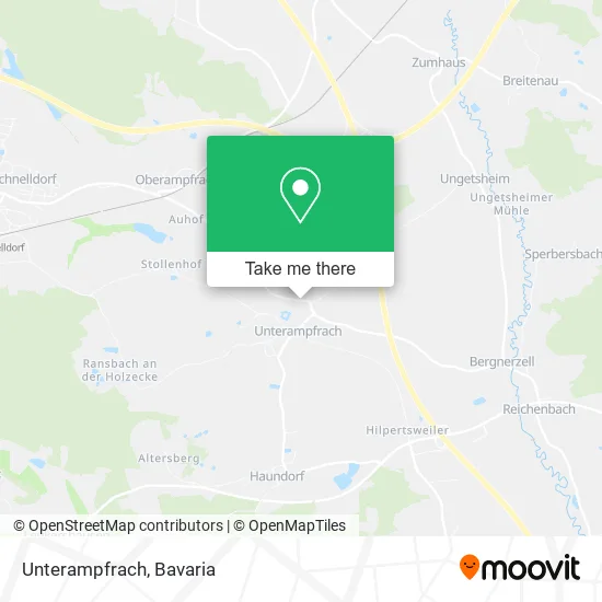 Карта Unterampfrach